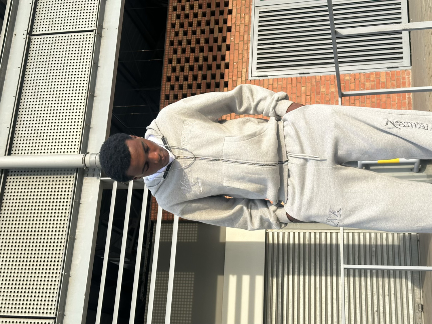 Complete kcatwalk ash two piece hoodie