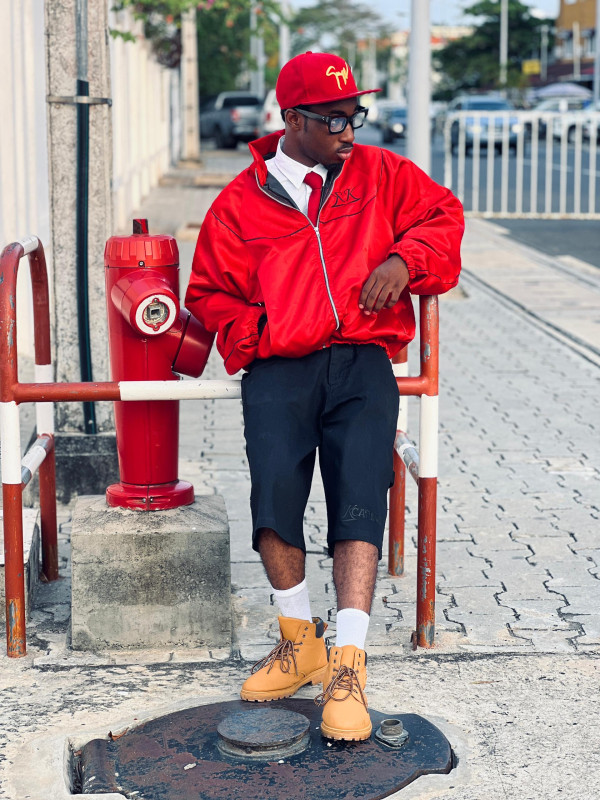 Quality red kcatwalk red jacket